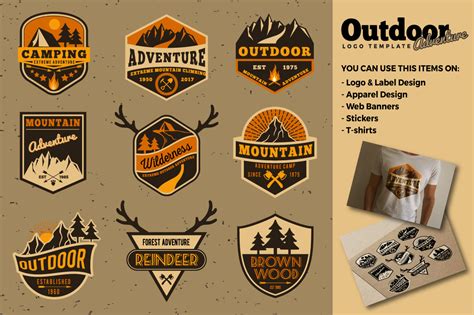 Outdoor Adventure Logo Templates
