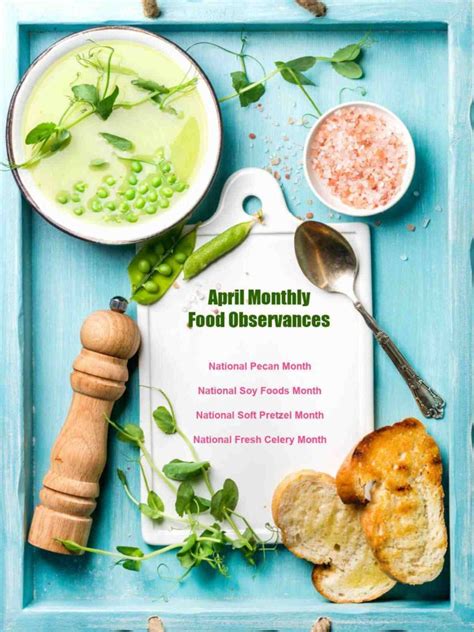 April Food Holidays List Of Food Days To Celebrate This Month