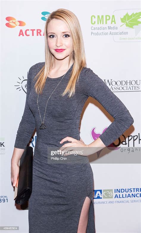 Actress Emily Tennant Arrives At The 2014 Ubcpactra Awards At The