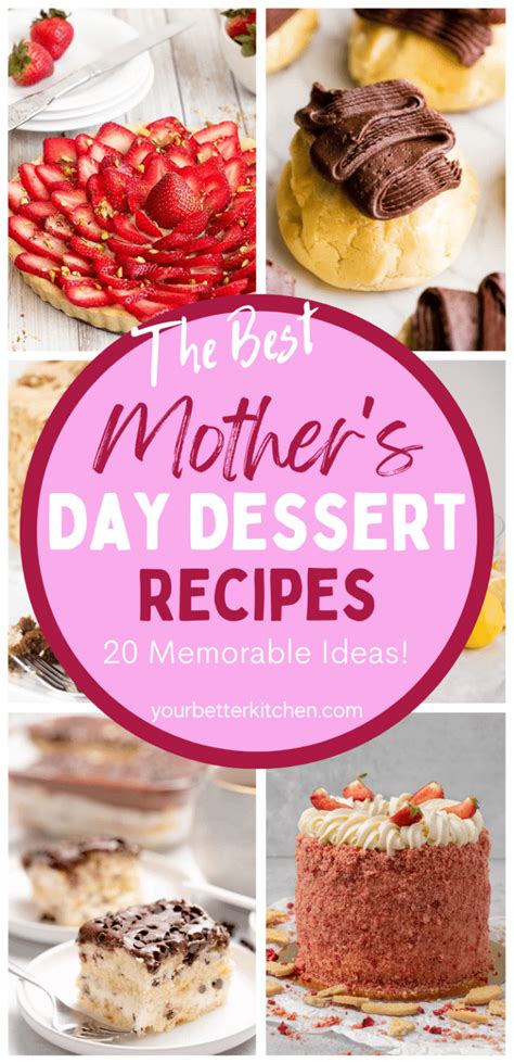 20 Magnificent Mothers Day Dessert Recipes