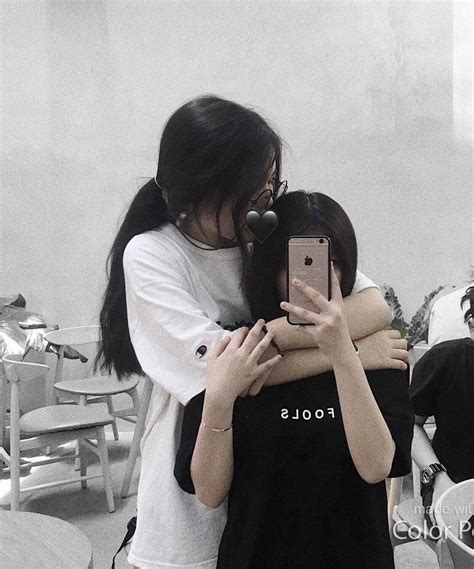 𝓴𝓾𝓷𝓹𝓲𝓶𝓸𝓸𝓴 ⸾ ᝰ🥥˳ Korean Best Friends Cute Lesbian Couples Lesbian Ulzzang