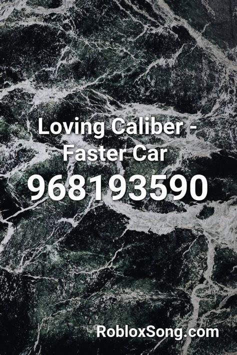 Listen to music video previews! Loving Caliber - Faster Car Roblox ID - Roblox Music Codes in 2020 | Roblox, Fast cars, Nightcore