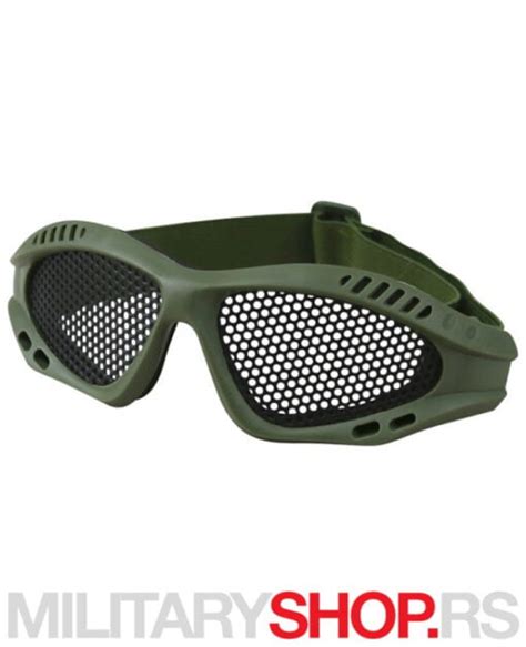 airsoft zaštitne naočare kombatuk glasses olive military shop