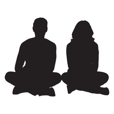 Couple Sitting On Ground Silhouette Ad Paid Affiliate Sitting