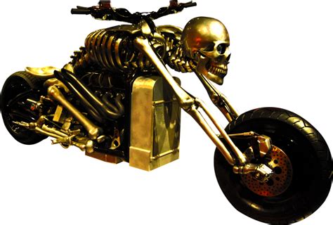 Skeleton Motorcycle Psd Official Psds