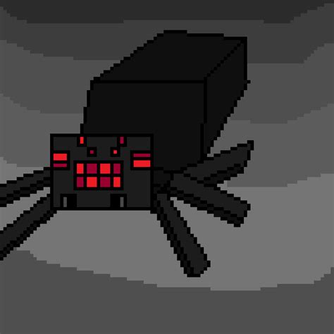 Pixilart Minecraft Spider By Evixtcy