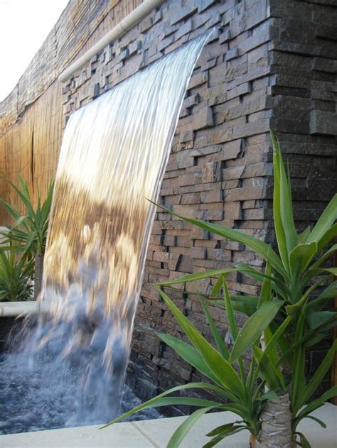 2.0 kubikmeter (mindestbestellmenge) lieferant kommunizieren. Wasser Feature Garten Wand Stein Fliese Idee Wasserfall ...
