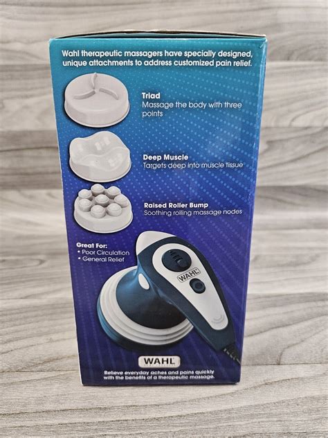 Wahl Therapeutic Deep Rolling Shiatsu Handheld Massager Variable