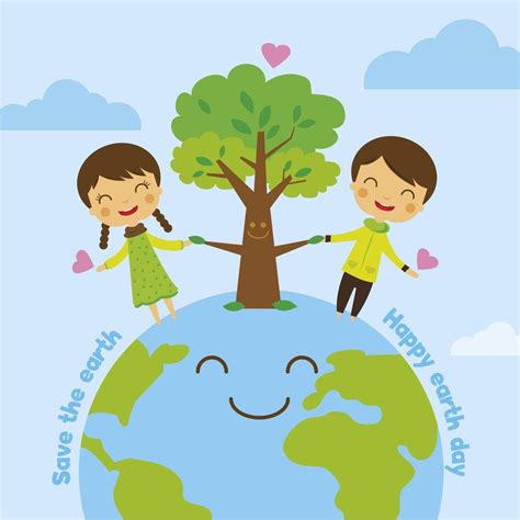 Poster On Save Environment For Kids