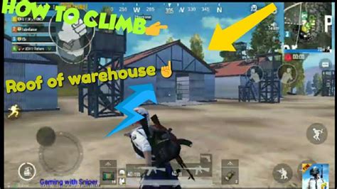 How To Climb On Roof Of Warehouse Pubg Mobile Tips And Tricks 2019