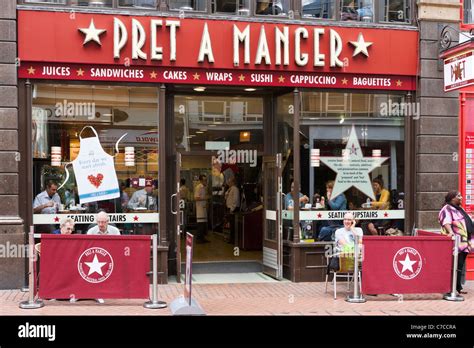 Pret a Manger outlet on New Street in the city centre, Birmingham, West ...