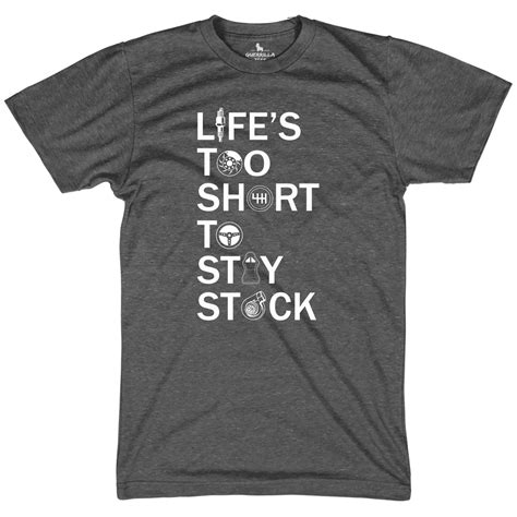 Car And Racing Shirt Lifes Too Short To Stay Stock T Shirt