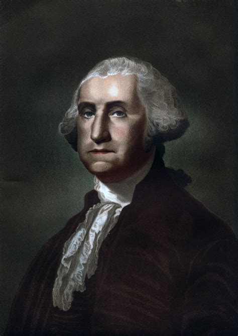 George Washington 1732 1799 First President Of The United States Of