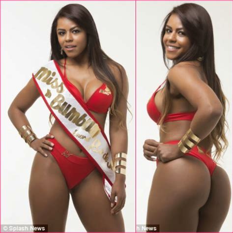 Brazils Finest Bum On Display As Women Compete In Annual Miss Bum