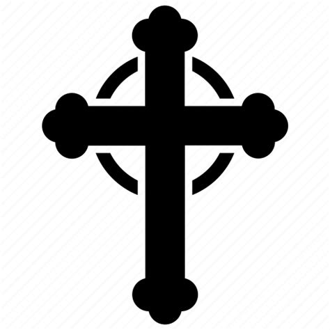 Budded Catholic Christian Christianity Church Cross Crucifix Icon