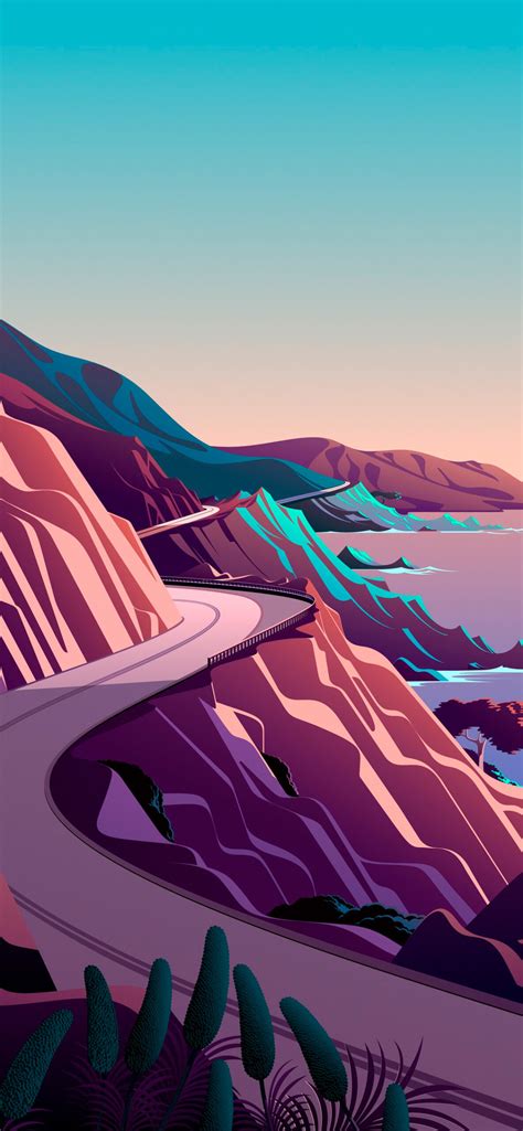 Mac Os Big Sur Cliffs Wallpaper For Iphone 11 Pro Max X 8 7 6