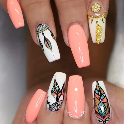 21 Dream Catcher Charming Nails To Release Your Wild Spirit Flawlessend