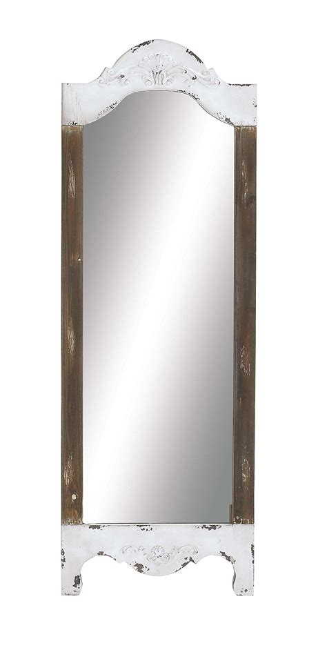 Deco 79 Wood Standing Wall Accent Mirror 71 By 28inch Click Image To