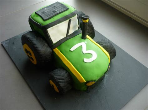 Gâteau 3D Tracteur tractor