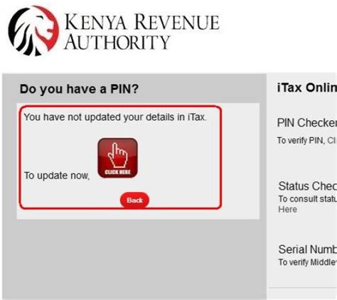 How To Update Kra Pin On Itax Portal Reprint Kra Pin Certificate