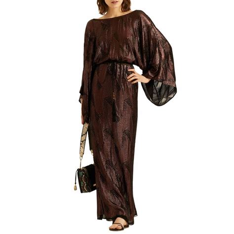 Brown Kimono Embellishment Dress Brandalley