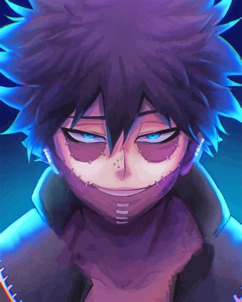 Dabi Mha My Hero Academia Paint By Numbers Canvas Paint By Numbers