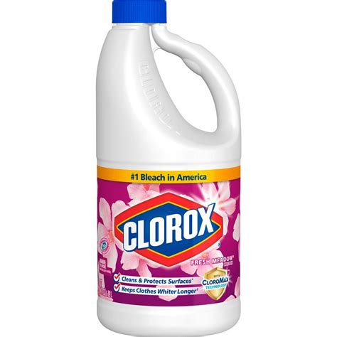 Clorox 64 Oz Fresh Meadow Concentrated Liquid Bleach 4460030775 The