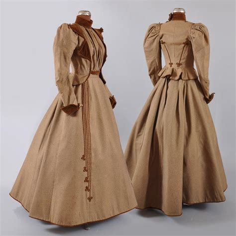 1890s Visiting Suit Victorian Clothing 1890s Fashion Historical Dresses