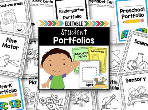 Preschool Portfolio Cover Page Ideas