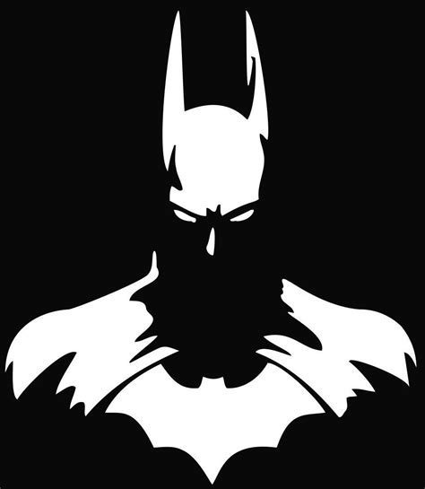 Batman Silhouette Batman Blackandwhite Artwork Pinterest