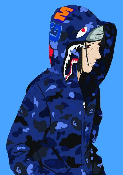 Uchiha Itachi Bape Cartoon Wallpaper Naruto Shippuden Naruto Art