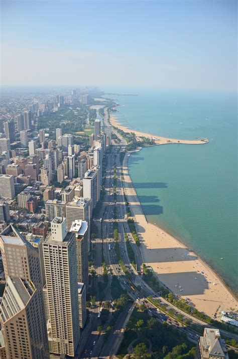 Chicago Lakefront Chicago Lakefront Great Lakes Michigan Holiday City