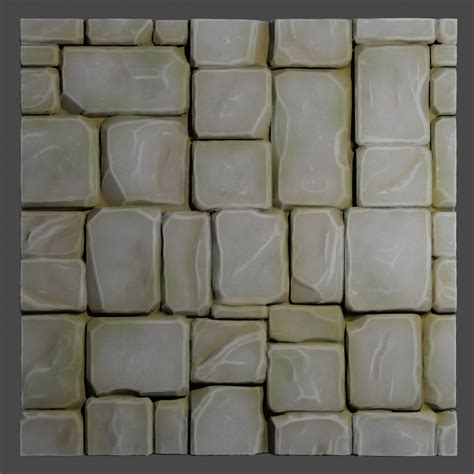 Artstation Stylized Stone Tiles Free Download