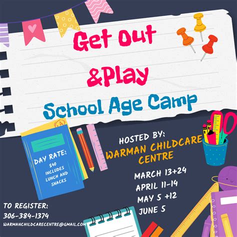 Get Out And Play Spring 2023 Warman Childcare Centre