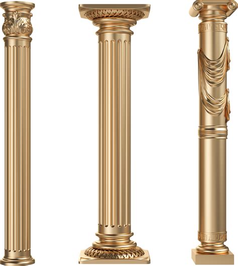 Gold Column Png