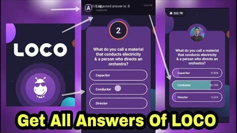 Get All Answers Of Loco Quiz Game Live Youtube