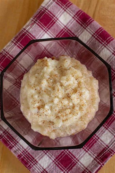 Moms Old Fashioned Baked Rice Pudding Grumpys Honeybunch