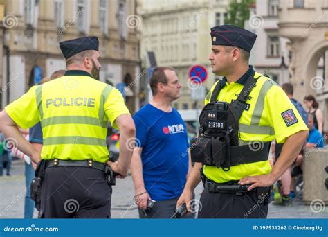 Czech Police Officers Editorial Photography Image Of Armed