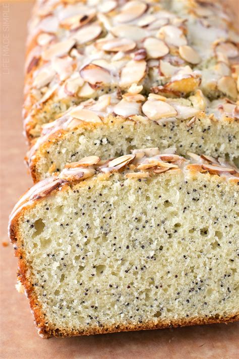 almond poppy seed bread life made simple