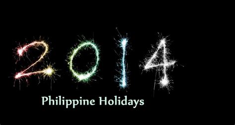 Philippine Holidays 2014 Dumaguete