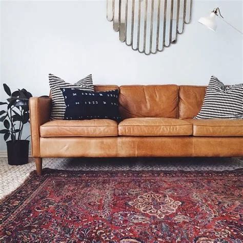 Casa y jardín textil hogar alfombras vidaxl round jute rug with brown border. Finding The Perfect Leather Sofa - Honestly WTF | Hamilton ...