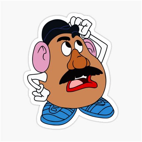 Mr Potato Head Stickers Redbubble