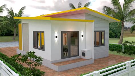 Small Modern House Design 75x11 Meter 25x36 Feet Pro