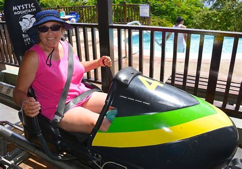 Bobsled Coaster Ride At Mystic Mountain