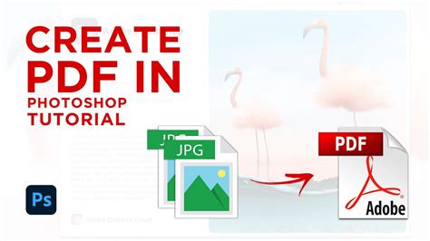 Create A Multi Page Pdf In Photoshop Tutorial Adobe Photoshop