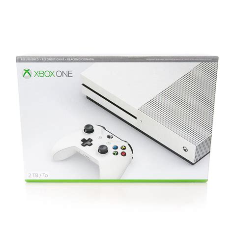 Xbox One S White 2tb Microsoft Refurbished Xbox One