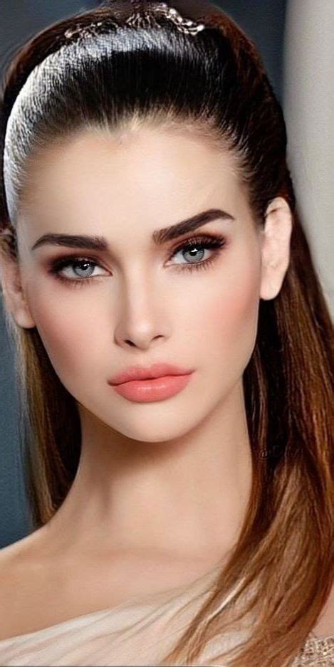 Most Beautiful Faces Pretty Face Beautiful Women Gorgeous Skin Stunning Eyes Brunette