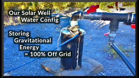 Gravity And Water Energy Storage The Main Homestead Water Youtube