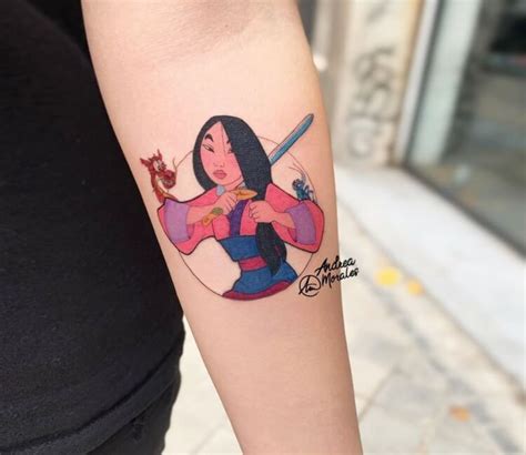 Mulan Tattoo By Andrea Morales Photo