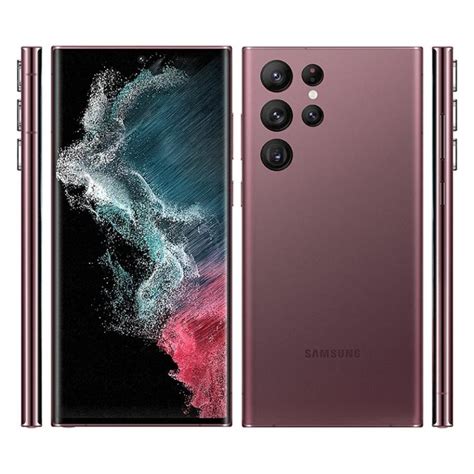 Samsung Galaxy S22 Ultra 5g Sm S9080 256gb Snapdragon Burgundy